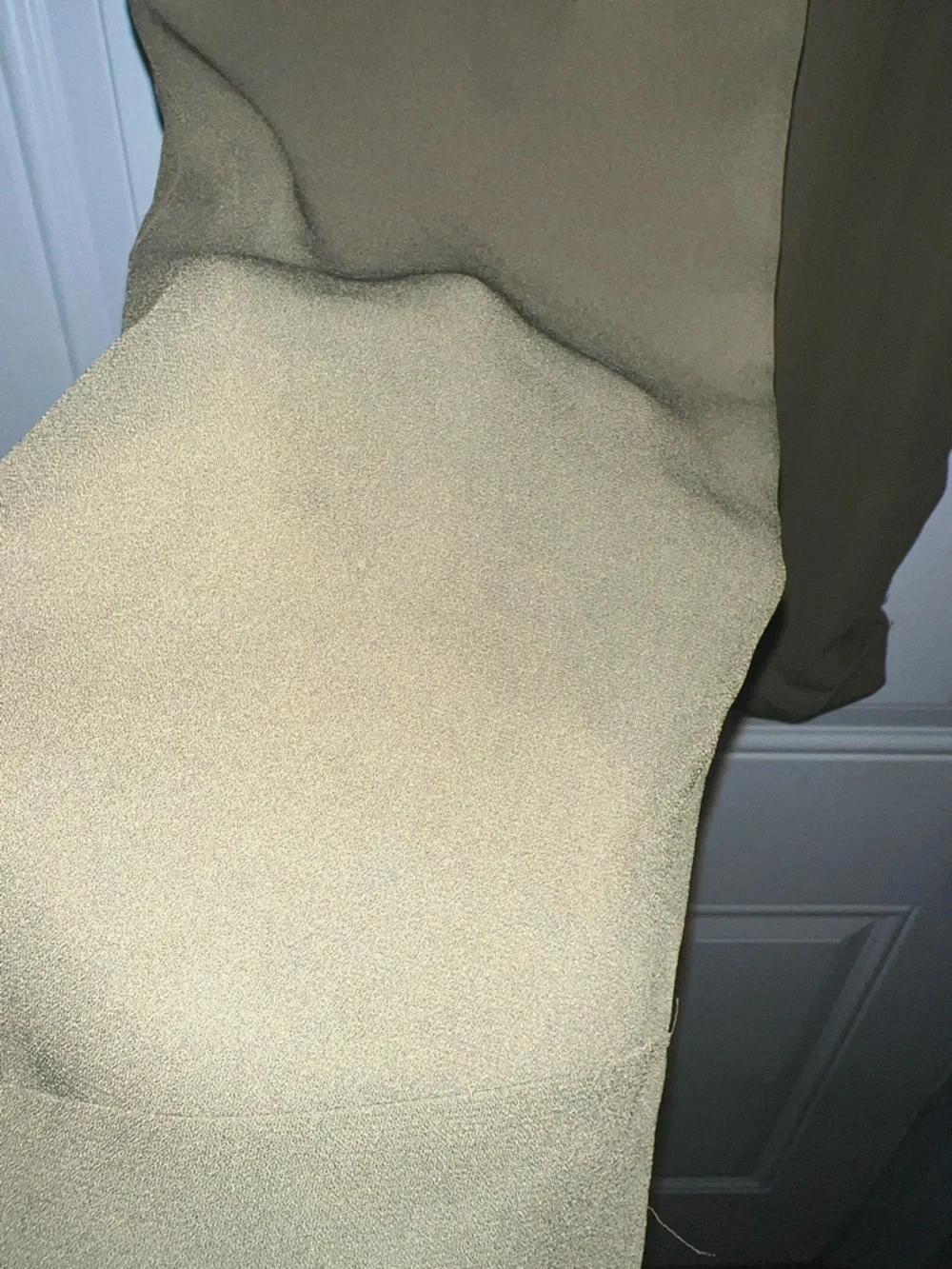 Alya Olive Drawstring Pleated Track Pants